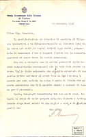 Lettera di Pericle Maruzzi